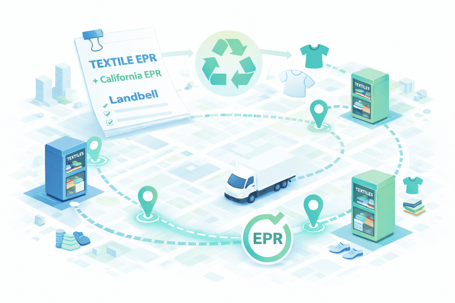 California Textile EPR Explained: Landbell, SB 707, and What It Means for Textile Collectors