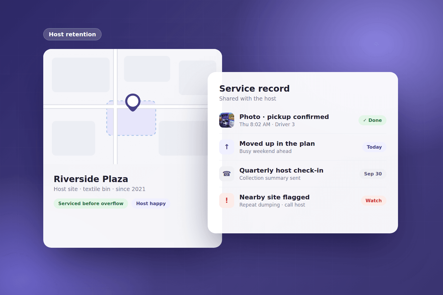 How to Keep Your Donation Bin Locations: A Host Retention Playbook